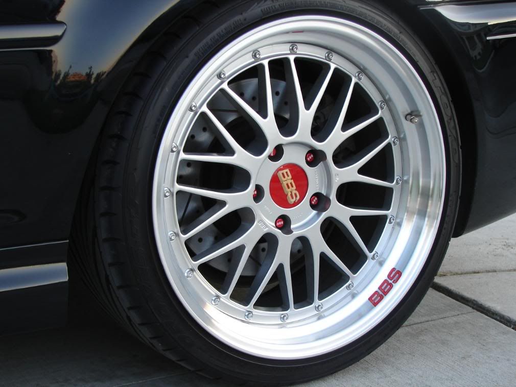 Red BBS Lug nuts conversion E46Fanatics